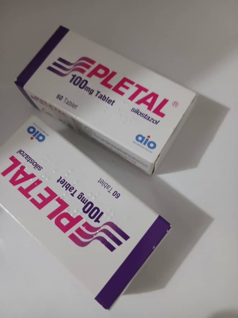 سیلاستازول 100 میلی گرم (Pletall 100 mg)
